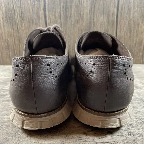 Cole Haan Zerogrand Wingtip Oxford Java C25273 Leather Mens Size 10.5 - Picture 5 of 7